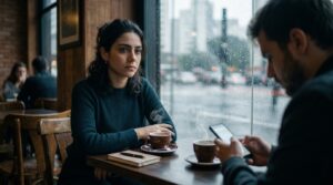 A DIFICULDADE DE MANTER CONVERSAS QUE NÃO TENHAM UM O