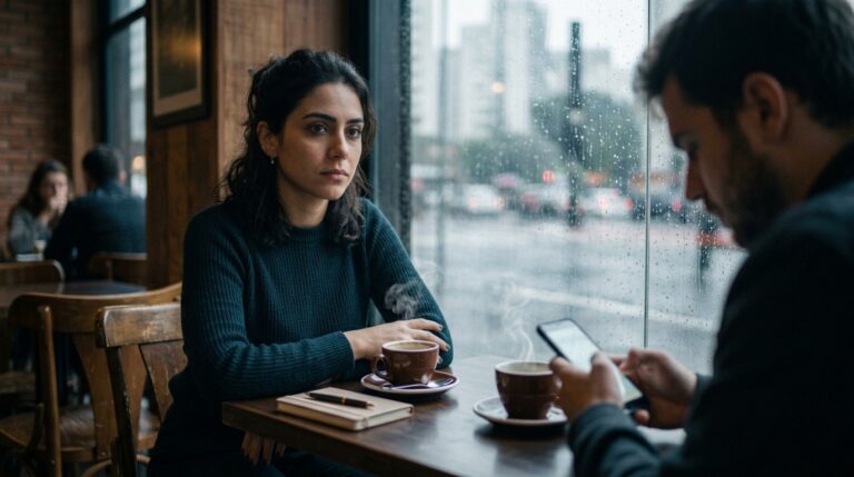 A DIFICULDADE DE MANTER CONVERSAS QUE NÃO TENHAM UM O